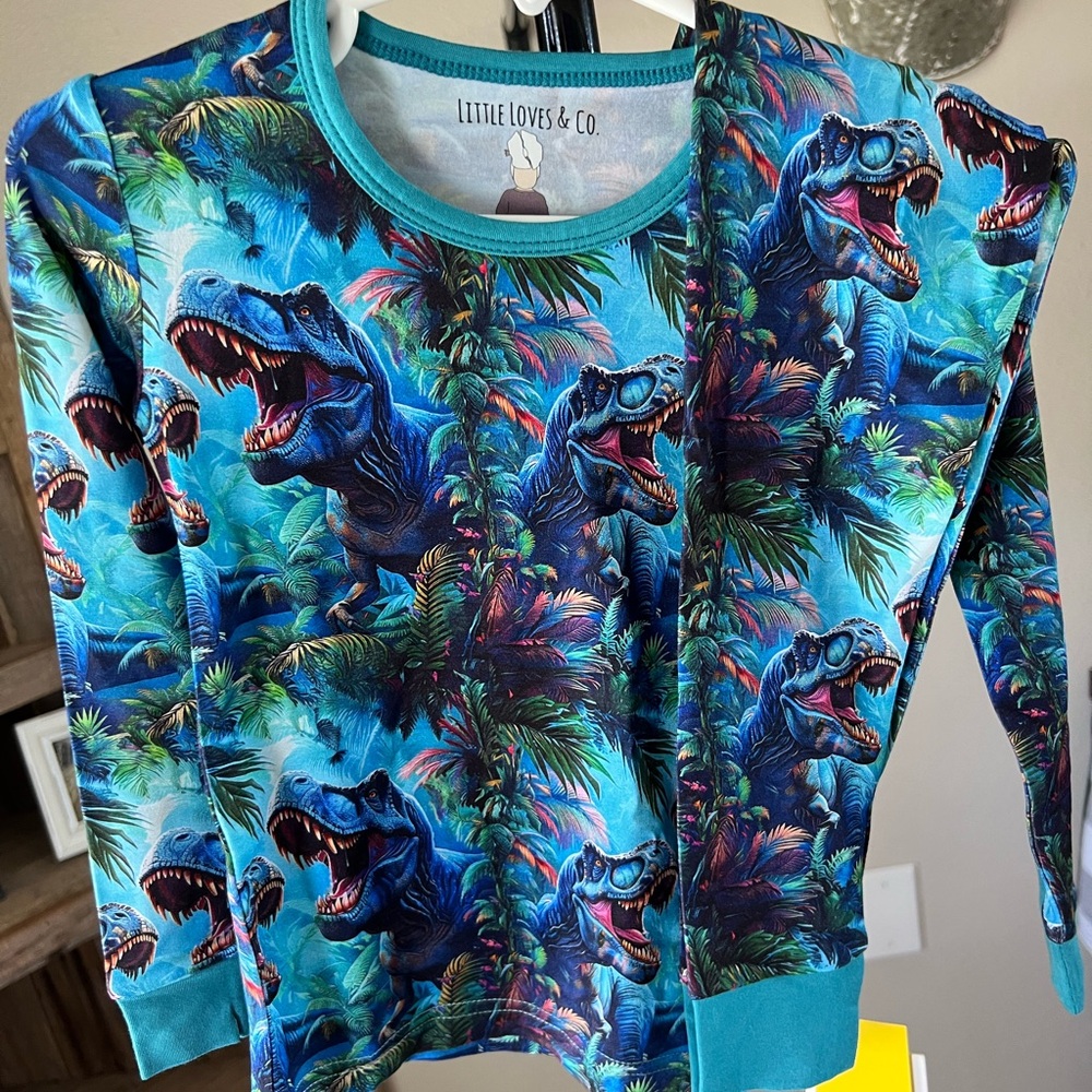 “Hear Me Roar” 2T, Bamboo, Long Sleeves and Pants